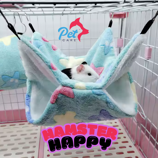 Double Layer Warm Hamster Hammock Pet Hanging Squirrel Sleeping Bag Hedgehog Small Pet Accessories Cage Pet Supplies Hammock
