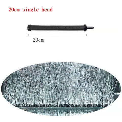 Sizes20cm~120cm Aquarium Fish Tank Air Stone Bubble Wall Aeration Soft Tube Hose Fish Tank Pump Hydroponic Oxygen Diffuser Tubes