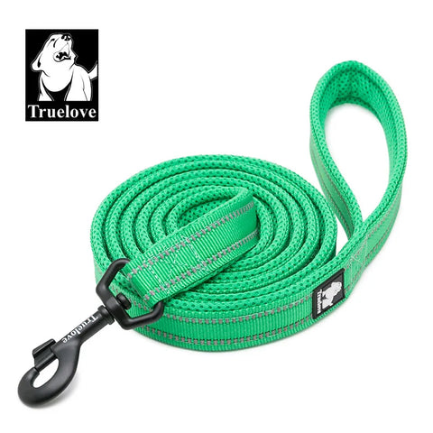 Truelove Soft Dog Pet Leash in Harness and Collar Reflective Nylon Cat Mesh Walking Training 11 Color Length 110cm TLL2111