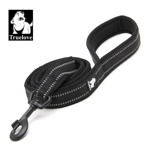 Truelove Soft Dog Pet Leash in Harness and Collar Reflective Nylon Cat Mesh Walking Training 11 Color Length 110cm TLL2111