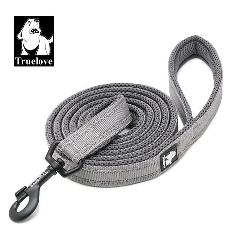 Truelove Soft Dog Pet Leash in Harness and Collar Reflective Nylon Cat Mesh Walking Training 11 Color Length 110cm TLL2111