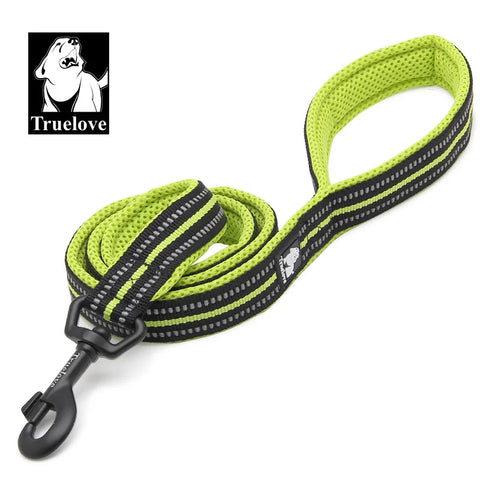 Truelove Soft Dog Pet Leash in Harness and Collar Reflective Nylon Cat Mesh Walking Training 11 Color Length 110cm TLL2111