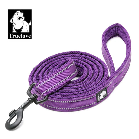 Truelove Soft Dog Pet Leash in Harness and Collar Reflective Nylon Cat Mesh Walking Training 11 Color Length 110cm TLL2111