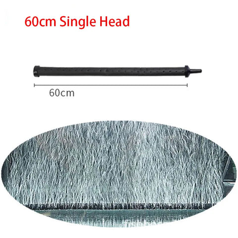 Sizes20cm~120cm Aquarium Fish Tank Air Stone Bubble Wall Aeration Soft Tube Hose Fish Tank Pump Hydroponic Oxygen Diffuser Tubes