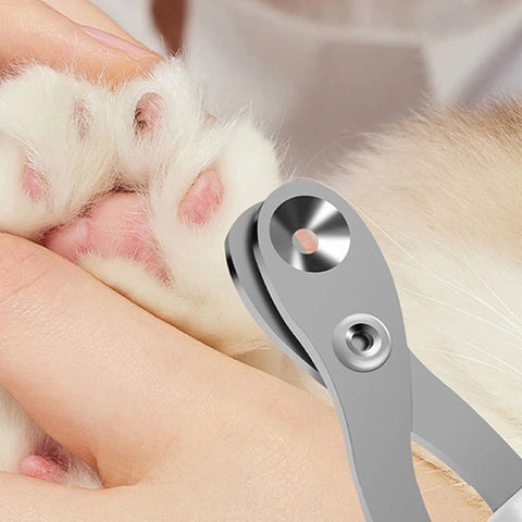 Circular hole Cat Nail Scissors Professional Pet Dog Nail Clippers Toe Claw Trimmer Pet Grooming Supplies Products for Small Dog