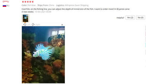 Aquarium Artificial Luminous Lionfish Fish Tank Landscape Silicone Fake Fish Floating Glow In Dark Ornament Home Decoration