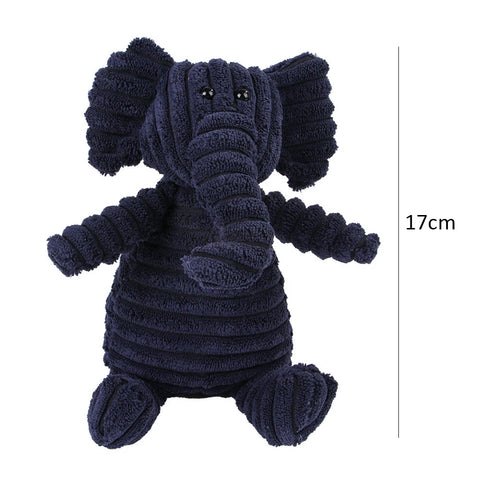 Corduroy Dog Toys for Small Large Dogs Animal Plush Dog Squeaky Toy Puppy Chew Toys Bite Resistant Pet Toy For Dogs Squeaker