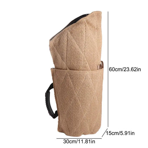 Practical Stable Interactive Play Durable Jute Training Young Arm Protection Safety Pet Dog Bite Sleeve Thickened