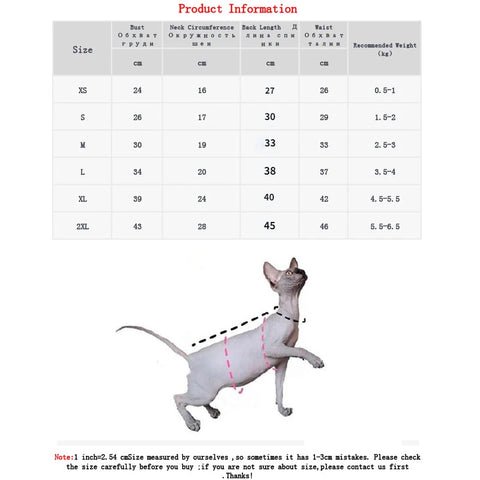 New Hairless Cat Sweater Winter Fashion Thickening Warm Sphynx Clothes Home Comfortable Winter Dog Clothes for Small Dogs