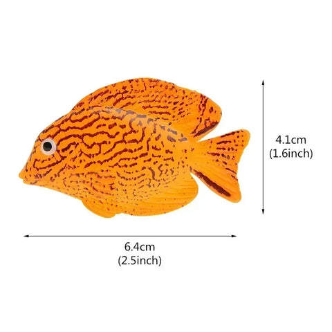 Aquarium Artificial Luminous Lionfish Fish Tank Landscape Silicone Fake Fish Floating Glow In Dark Ornament Home Decoration