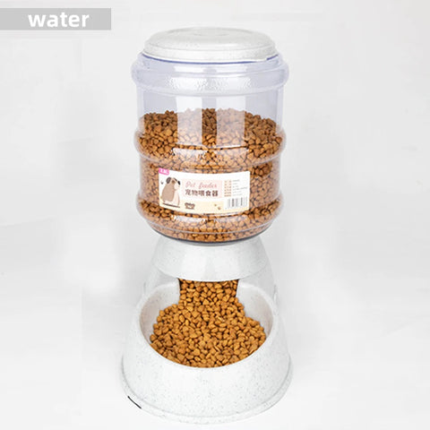 Large Capacity Pet Feeder Bowls Small Dog Food Bowl Automatic Water Dispenser Cat Bowls Pets Feeding Bowls Drink Water Bowl