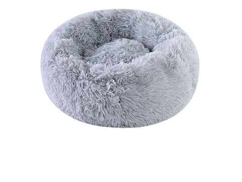 Home Plush Pet Nest Winter Cat Nest Dog Nest Warm Detachable and Washable Round Cat Nest Pet Bed Seasonal Universal Decoration