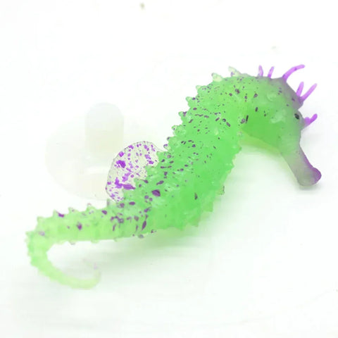 Aquarium Artificial Luminous Lionfish Fish Tank Landscape Silicone Fake Fish Floating Glow In Dark Ornament Home Decoration
