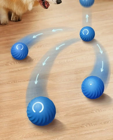 Intelligent dog toy ball automatic electronic interactive training pet toy sports ball rechargeable(including shell replacement）