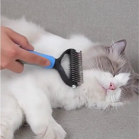 Pet Knotting Comb, Used For Pet Cats/dogs To Comb Knotted Hair, Scratch Resistant Design Is Safe and Convenient