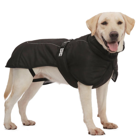 Big Dog Jacket Windproof Winter Warm Dog Clothes for Medium Large Dogs Labrador Coat Golden Retriever Costume Pitbull Outfits