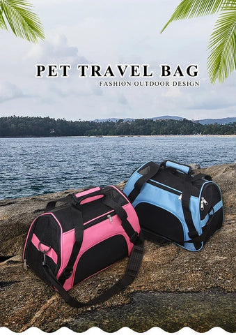 Portable Dog Cat Carrier Bag Pet Puppy Travel Bags Breathable Mesh Small Dog Cat Dogs Outdoor Tent Carrier Outgoing Pets Handbag