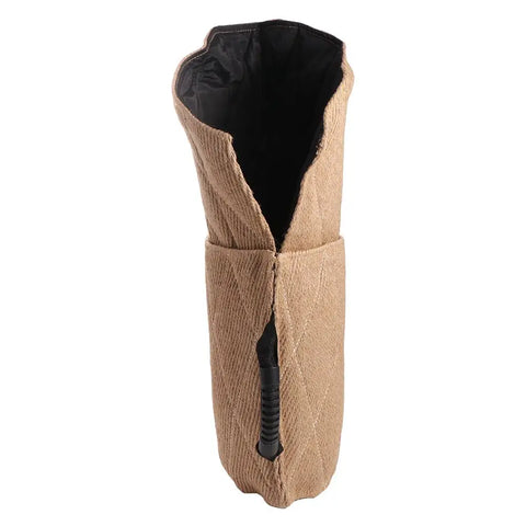 Practical Stable Interactive Play Durable Jute Training Young Arm Protection Safety Pet Dog Bite Sleeve Thickened