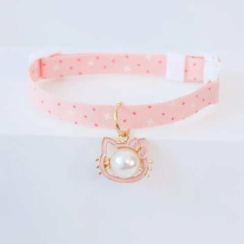 New Adjustable Kitten Collar with Bell Cut Pet Cat Collars Breakaway Cats Necklace Puppy Collar Cat Supplies Cat Accessories