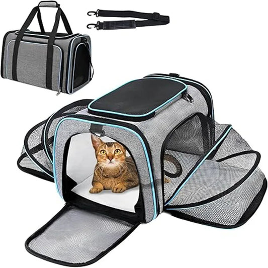 Pet Carriers Backpack Portable Breathable Foldable Cat Bag Transport for Cats Dog Carrier Bags Outdoor Travel Pets Transport Bag