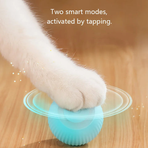 Interactive Cat Toy Ball Smart Cat Toys Indoor Automatic Rolling Magic Ball Electronic Interactive Cat Toy Cat Game Accessories