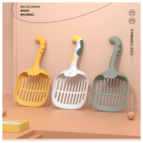 Cat tail, pet shovel, cat litter cleaning product, cleaning tray, garbage, small shovel, hanging hole