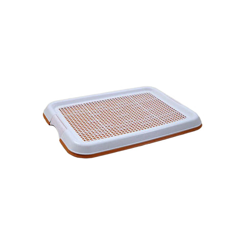 Dog Toilet Anti Slip Removable Mesh Potty Training Tray Puppy Pee Pad Holder for Small Dog Cat Pet Cleaning Supplies