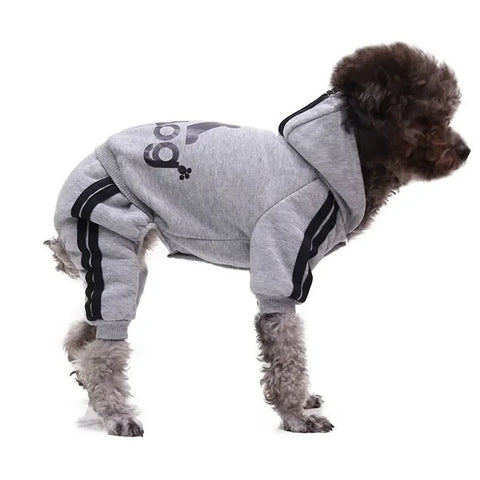 Winter Pet Clothes Dogs Hoodies Jumpsuit Warm Sweatshirt for Small Medium Large Dogs Jacket Clothing Pet Costume Dogs Clothes