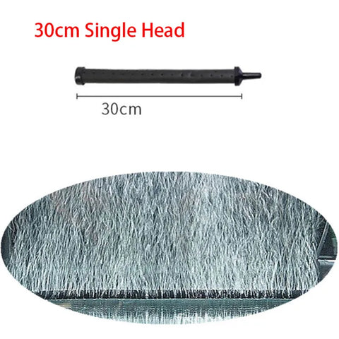 Sizes20cm~120cm Aquarium Fish Tank Air Stone Bubble Wall Aeration Soft Tube Hose Fish Tank Pump Hydroponic Oxygen Diffuser Tubes