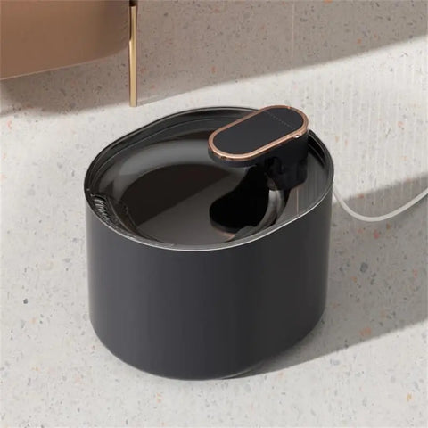 Smart Pet Water Fountain Mute Water Feeder Dog Cat Auto Drinker USB Charge Electric Active Carbon Filter Drinking Dispenser