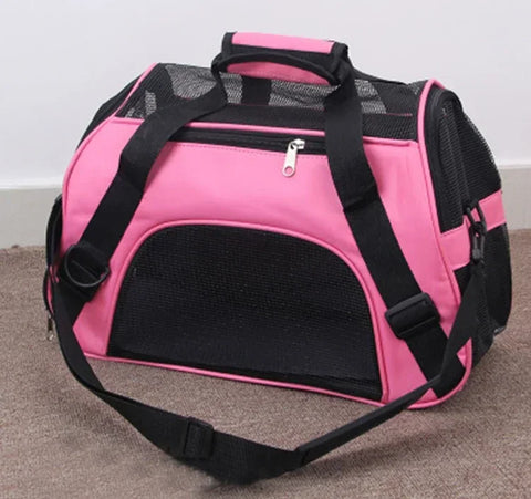 Portable Dog Cat Carrier Bag Pet Puppy Travel Bags Breathable Mesh Small Dog Cat Dogs Outdoor Tent Carrier Outgoing Pets Handbag