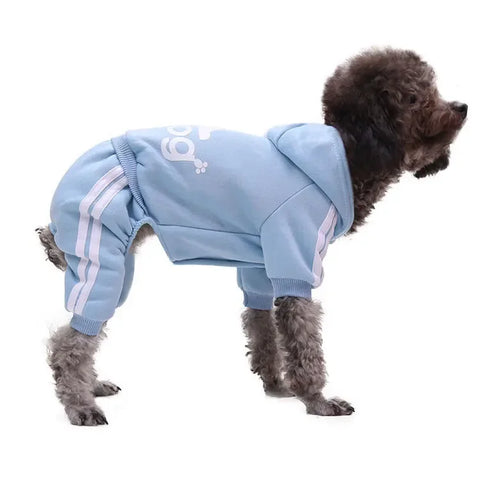 Winter Pet Clothes Dogs Hoodies Jumpsuit Warm Sweatshirt for Small Medium Large Dogs Jacket Clothing Pet Costume Dogs Clothes