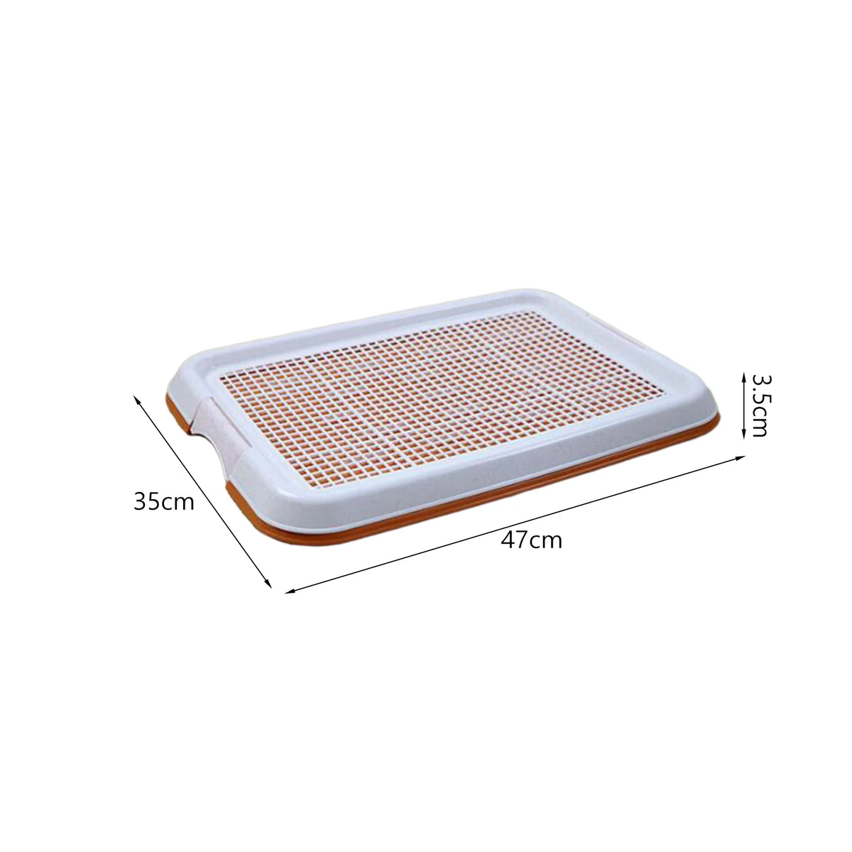 Dog Toilet Anti Slip Removable Mesh Potty Training Tray Puppy Pee Pad Holder for Small Dog Cat Pet Cleaning Supplies