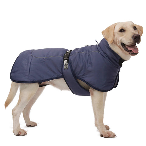 Big Dog Jacket Windproof Winter Warm Dog Clothes for Medium Large Dogs Labrador Coat Golden Retriever Costume Pitbull Outfits