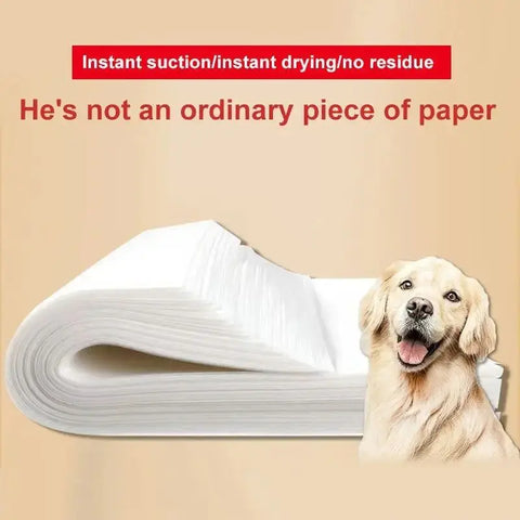 Pet Potty Disposable Dog Pee Pad Suction Diapers Urine Absorbent Mat Paper Pet Cat Training Toilet Cleaning Supplies Accessories