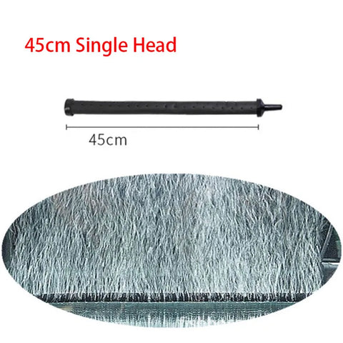 Sizes20cm~120cm Aquarium Fish Tank Air Stone Bubble Wall Aeration Soft Tube Hose Fish Tank Pump Hydroponic Oxygen Diffuser Tubes