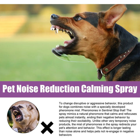 50ml Pet Relaxants Dog Noise Reduction Calming Spray For Barking Restless End The Dog'S Negative Behavior Pet Health Supplies