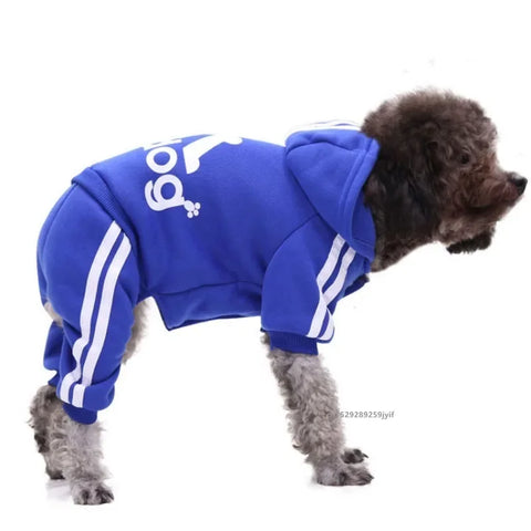 Winter Pet Clothes Dogs Hoodies Jumpsuit Warm Sweatshirt for Small Medium Large Dogs Jacket Clothing Pet Costume Dogs Clothes