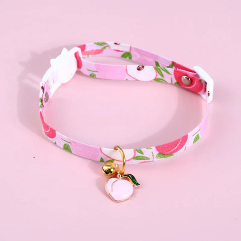 New Adjustable Kitten Collar with Bell Cut Pet Cat Collars Breakaway Cats Necklace Puppy Collar Cat Supplies Cat Accessories