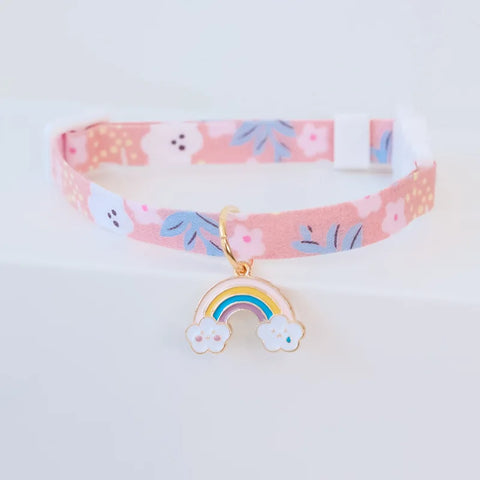 New Adjustable Kitten Collar with Bell Cut Pet Cat Collars Breakaway Cats Necklace Puppy Collar Cat Supplies Cat Accessories