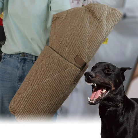 Practical Stable Interactive Play Durable Jute Training Young Arm Protection Safety Pet Dog Bite Sleeve Thickened