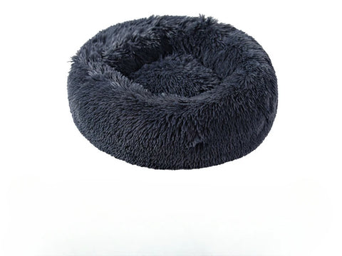 Home Plush Pet Nest Winter Cat Nest Dog Nest Warm Detachable and Washable Round Cat Nest Pet Bed Seasonal Universal Decoration