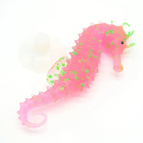 Aquarium Artificial Luminous Lionfish Fish Tank Landscape Silicone Fake Fish Floating Glow In Dark Ornament Home Decoration