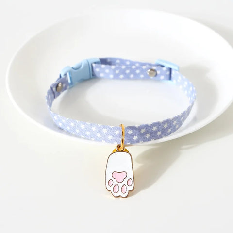 New Adjustable Kitten Collar with Bell Cut Pet Cat Collars Breakaway Cats Necklace Puppy Collar Cat Supplies Cat Accessories