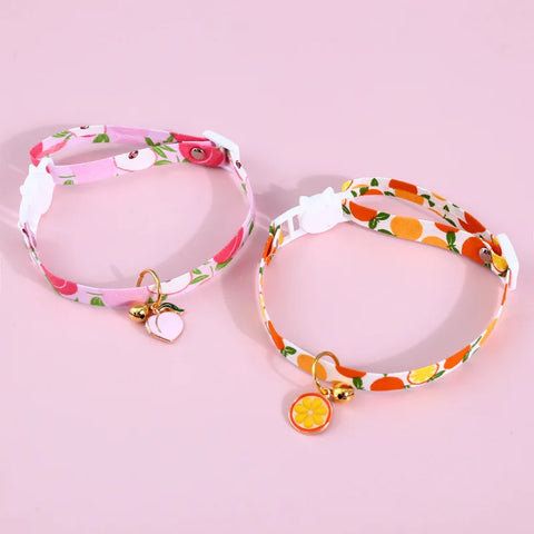 New Adjustable Kitten Collar with Bell Cut Pet Cat Collars Breakaway Cats Necklace Puppy Collar Cat Supplies Cat Accessories