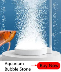 10/20/30cm Nano Air Pump Sand Stone Aquarium Oxygen Pump Fresh Air Stone Nano Bubble Bar Aquarium Fish Tank Aerator Pump Tools