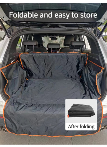 SUV Cargo Liner for Dogs, Waterproof Pet Cargo Cover Dog Seat Cover Mat for SUVs Sedans Vans