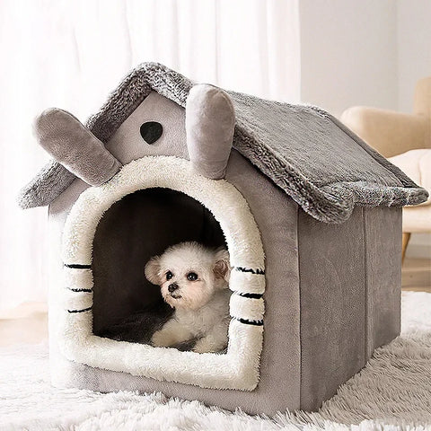 Folding houses for small and medium sized dogs and cats, mattresses, pet products, puppy baskets, winter kennels