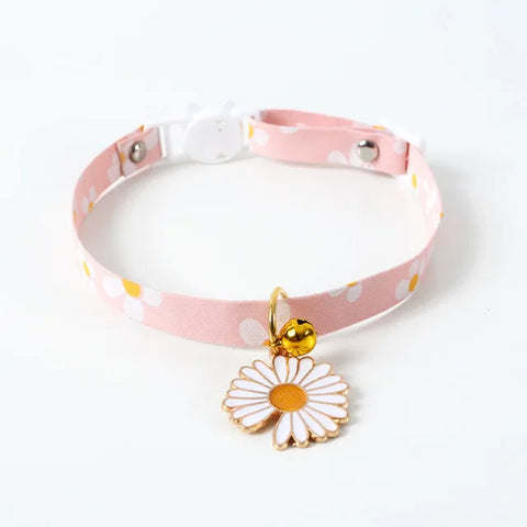 New Adjustable Kitten Collar with Bell Cut Pet Cat Collars Breakaway Cats Necklace Puppy Collar Cat Supplies Cat Accessories