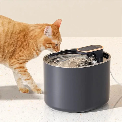 Smart Pet Water Fountain Mute Water Feeder Dog Cat Auto Drinker USB Charge Electric Active Carbon Filter Drinking Dispenser